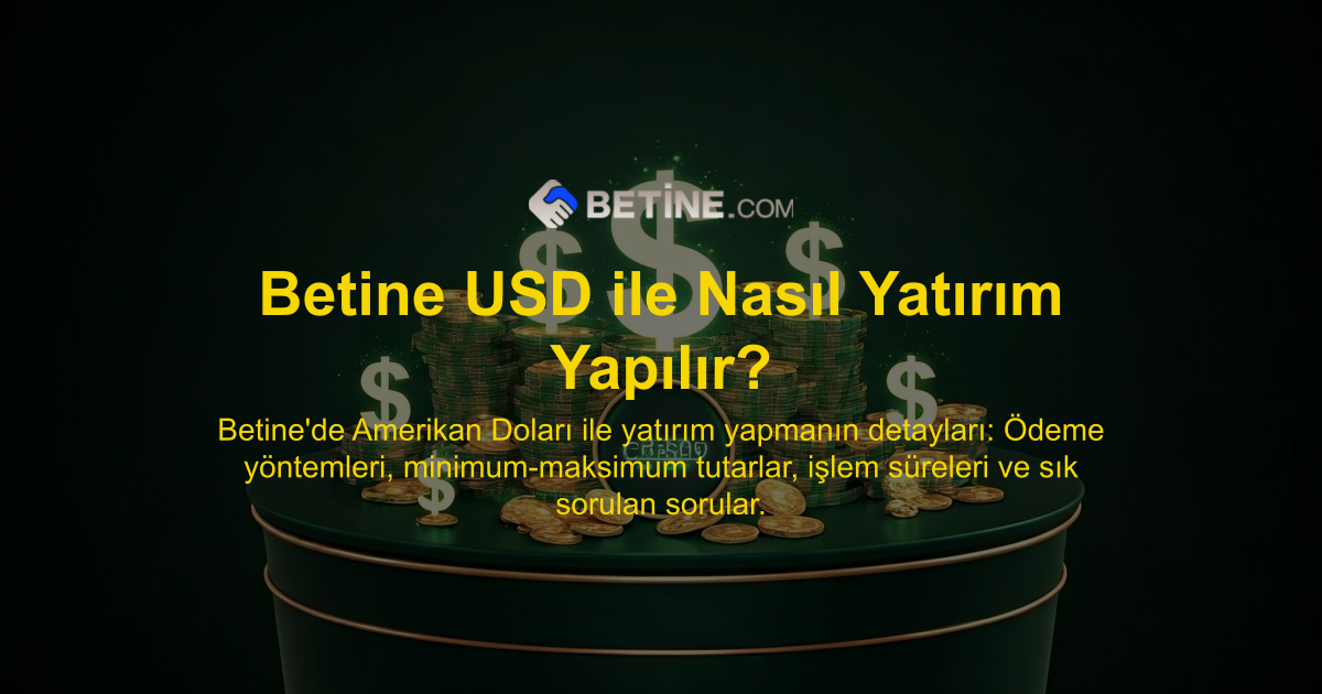 Betine USD ile Nasıl Yatırım Yapılır?